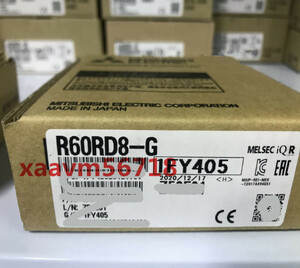 新品　MITSUBISHI/三菱　 R60RD8-G 　シーケンサー 【保証付き】【送料無料】