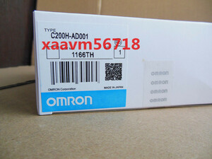 新品　OMRON/オムロン　C200H-AD001　PLCアナログ出力ユニット 【保証付き】【送料無料】