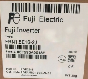新品　富士電機 インバーター　 FRN-1.5E1S-2J 【保証付き】【送料無料】