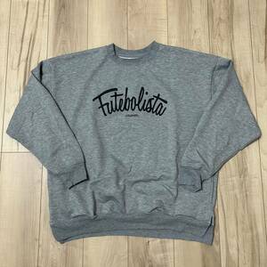 【Mサイズ】即決！LUZ e SOMBRA FUTEBOLISTA CREW SWEAT(杢グレー) 中古品 ルースイソンブラ スウェットトレーナー カジュアル