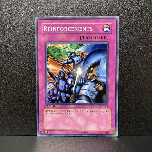 遊戯王 アジア版 SDK-038 Reinforcements/援軍 ノーマル 1st　Edition