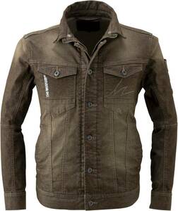 [AH-02879] unused goods I'Z FRONTIER I z Frontier stretch 3D Work jacket M size #7340 khaki 