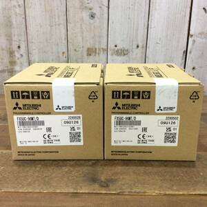 【AH-02571】新品未使用品 MITSUBISHI 三菱電機 MELSEC iQ-F CPUユニット FX5UC-96MT/D 2022年製 2個セット