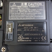 【AH-02637】中古品 MITSUBISHI 三菱電機 表示器 GOT タッチパネル 12.1型 GT15-J61BT13付 GT1585-STBA_画像4