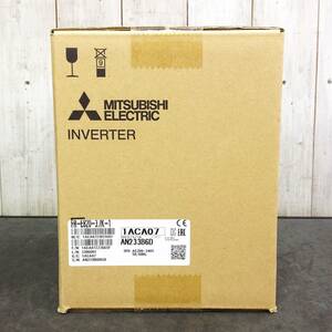 【AH-02924】新品未使用品 MITSUBISHI 三菱電機 インバータ FR-E820-3.7K-1 2023年製