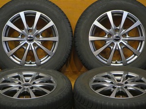 美品 溝あり【19年製トーヨートランパスTX 195/65R15】15インチ 6J+43 PCD114.3-5H セレナ ラフェスタ エスクァイア ヴォクシー アイシス