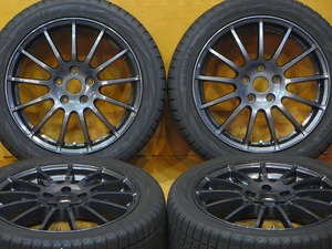 美品 溝あり【2021年製ヨコハマタイヤ アイスガード7 225/45R17 91Q】17インチ 7J+52 PCD112-5H MINI F54 クロスオーバー BMW F40 F44