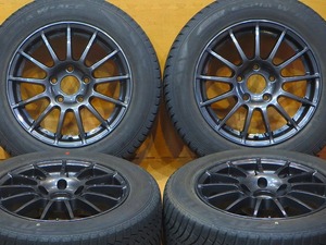 超美品 バリ溝【2019年製ファルケン エスピアW-ACE 205/60R16 92H】16インチ 7J+31 PCD120-5H BMW F30 F31 F34 ３シリーズ