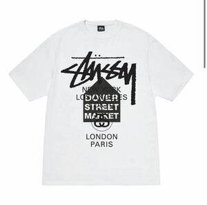 Stussy DSM World Tour S/S Tee White с коротким рукавом T -Frish DSM White T -Fore Tee