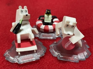  Coca * Cola медведь . пингвин 3 шт 