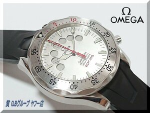 *OMEGA* Omega Seamaster apnea my yo-ru self-winding watch chronograph wristwatch 2595.30 Omega made Raver band only attached free shipping!