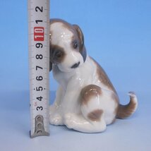 1円～おたからや◆x-A06150 リヤドロ ＃6210「マイフレンド」コッカー スパニエル 犬 蝶 チョウ フィギュリン 陶器 人形 ブランド西洋置物_画像8