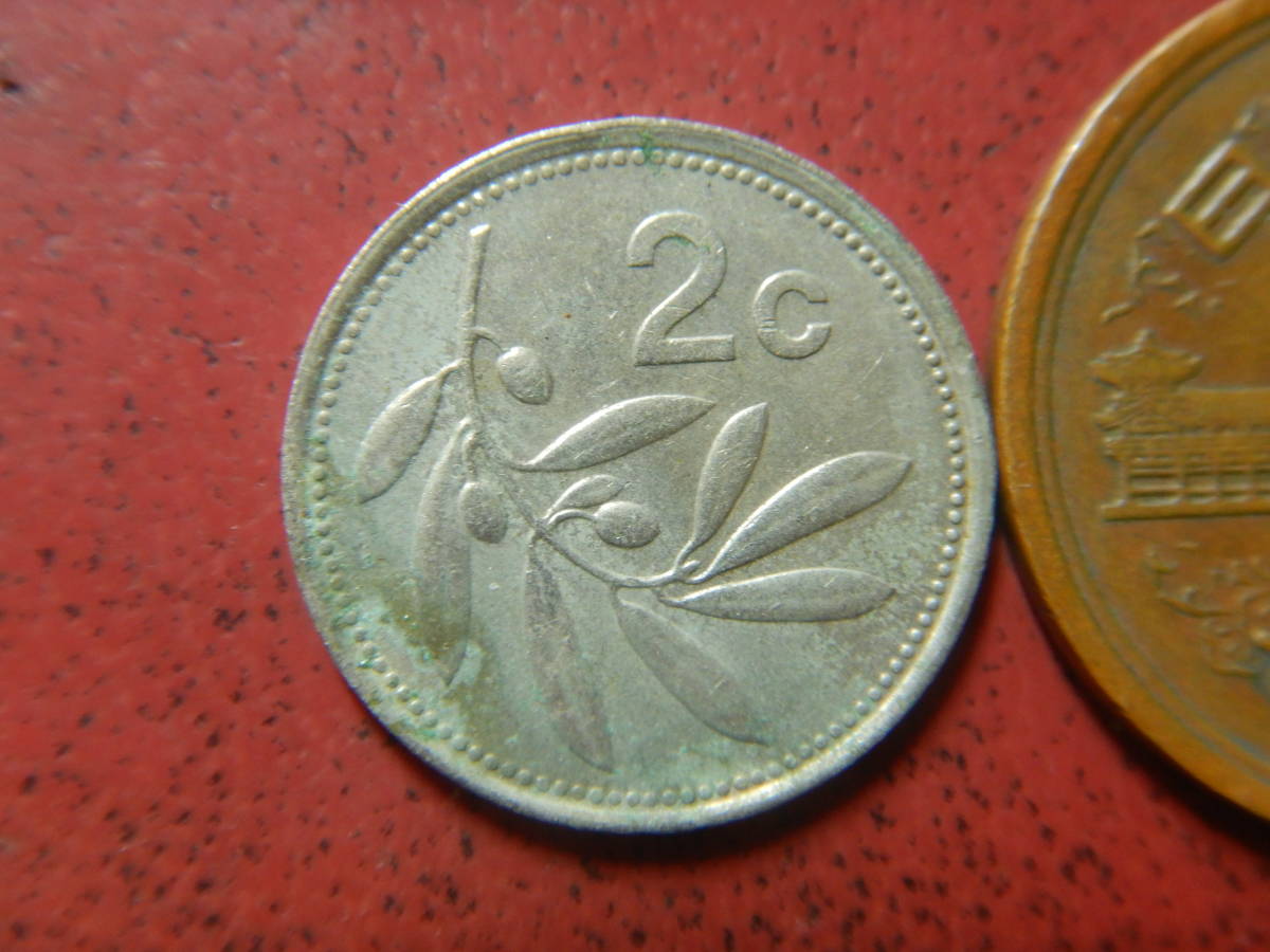 リベリア 2セント銅貨