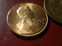 外国・USA／リンカーン１セント銅張り亜鉛貨（1990年D）　23102402_画像3
