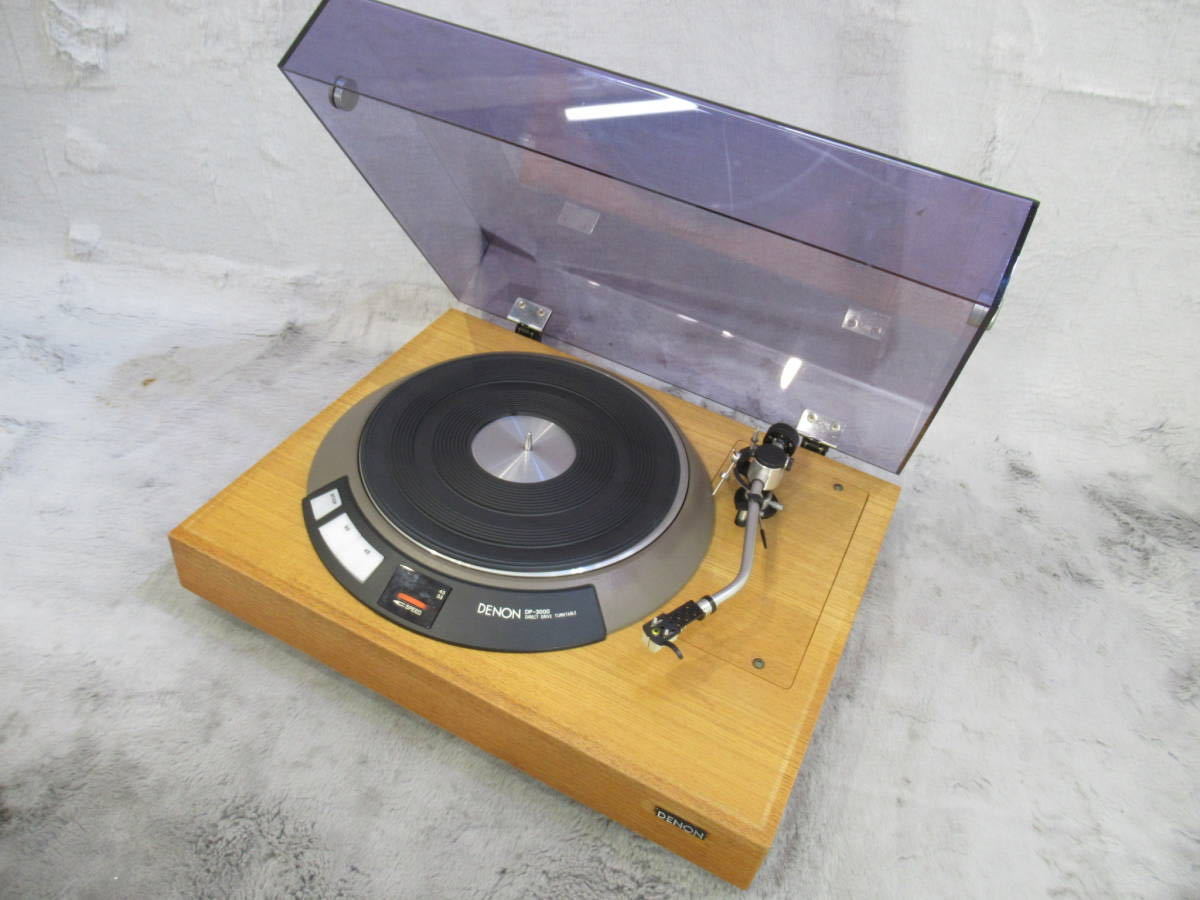 h2256 □□ DENON デノン DK-100F レコードプレーヤー ターンテーブル