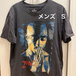 Hollister ホリスター 2pac ラッパー Tシャツ S