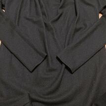 ■日本製 HELMUT LANG■Sonar Wool Dolman Dress■レディースL ブラック 黒■ヘルムートラング ウール ワンピース ドレス アシンメトリー_画像9