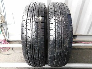 【ウ354】ENASAVE VAN01▼195/80R15 107/105▼2本即決