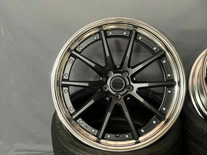 VERZ-WHEELS KCV02 21インチ 9.5J+36 5H-114.3　1本 アルファード ヴェルファイア ハリアー WN25