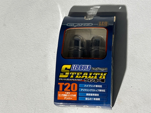 新品！ケースペック【グランツ GLANZ】 K-SPEC LEDステルスバルブ T20アンバー （ピンチ部違い） 2個入りセット P155