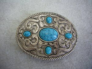  buckle turquoise secondhand goods that time thing 