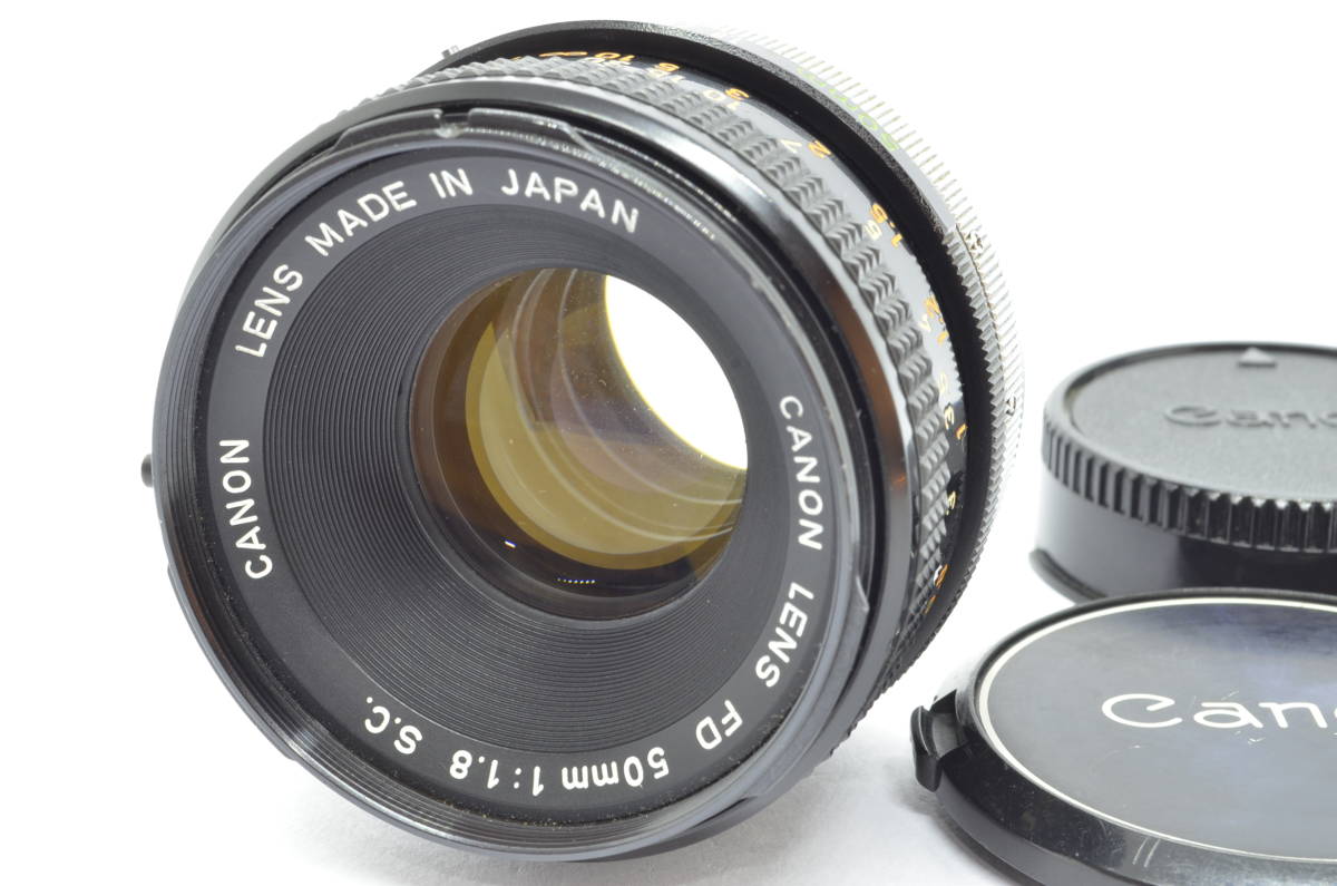 Yahoo!オークション -「canon fd 50 1.8 s.c.」の落札相場・落札価格