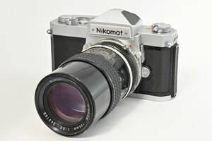 【外観特上級】Nikon Nikomat FT / Nikon Ai NIKKOR 135mm F3.5 　#t8467