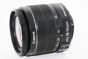 【外観特上級】Canon 標準ズームレンズ EF-S18-55mm F3.5-.5.6 IS II　#a11410