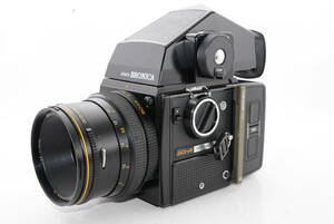 【外観特上級】ZENZA BRONICA ゼンザブロニカ SQ-A + ZENZANON-S 80mm F1:2.8　#m6722