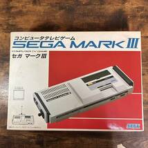 昭和レトロ レトロ SEGA セガ セガマークⅢ テレビゲーム Mark3 箱付き レトロゲーム ゲーム 本体 カセット ソフト 中古品_画像9