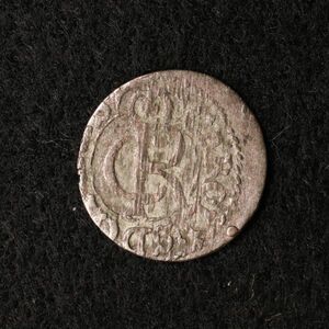 KM#A5/スウェーデン領リヴォニア 1シリング ビロン貨（1660-1665）カール11世時代[E2139]コイン