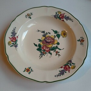 Brocant Suck Villeroy &amp; Boch Alt Strassburg Villeroy Boch Soup Plate 23 см за рубежом (плата за доставку 2700 иен)