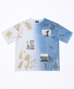 【TMT】TシャツL 日本製 高級 人気アイテム 「S/SL LOOSE SILHOUETTE TEE(SURF&PHOTO)」
