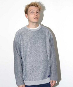 【SILAS サイラス】スウェットXL 「SWITCH SWEAT CREW」 日本製 限定 人気アイテム 希少ビッグサイズ 左右サイドポケット付