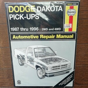  including carriage! unused DODGE DAKOTA PICK-UPS 1987 1996 Dodge. service book..Haynes Automotive & REPAIR MANUAL maintenance English version out of print book