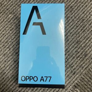【新品-未開封】OPPO A77 ブルー 128 GB SIMフリー