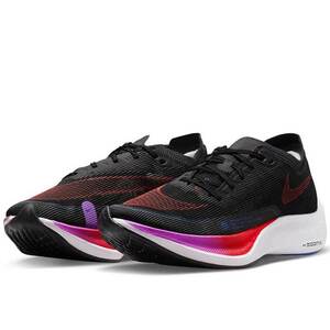 23.5㎝ ナイキ ズームX ヴェイパーフライ ネクスト％ 2 黒/赤/紫 CU4123-501 NIKE W ZoomX VaporFly Next% 2