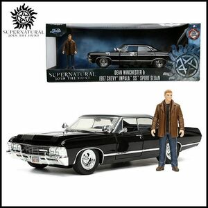 【スーパーナチュラル】SUPERNATURAL/1967/CHEVY/IMPALA/DEAN/WINCHESTER/ダイキャスト/ミニカー/1/24