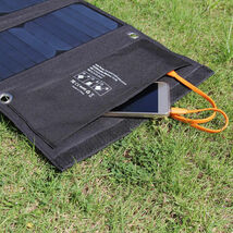 新品 ソーラー充電器 太陽光充電パネル 28W 防災グッズ キャンプ 大容量 高品質 ソーラーバッテリー ソーラーチャージャー 太陽光発電_画像7