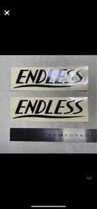 モータースポーツ　ブレーキ　エンドレス　ENDLESS 切り文字ステッカー　カッティングステッカー　防水仕様　ドレスアップ　カスタム