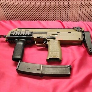 【中古現状品】KSC MP7A1 タン カラー ブローバックガスガン