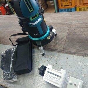 【中古現状品】【未校正の為ジャンク扱い品】Makita マキタ SK506GD 屋内外兼用充電式レーザー墨出し器