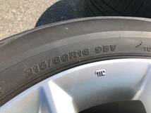 【タイヤ・ホイールセット】RU1 ヴェゼル 純正 アルミホイール BRIDGESTONE REGNO ブリジストン レグノ GR-XⅡ 2020年製 215/60R16 4本_画像7