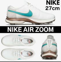 送料無料 27cm NIKE AIR ZOOM VICTORY TOUR 2 GOLF SHOES DM9931-141 ナイキ エアズーム ビクトリー ツアー ゴルフシューズ マスターズ_画像1