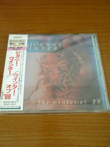 ◆廃盤 JOHNNY WINTER/WINTER OF '88◆ジョニー・ウィンター帯付貴重◆