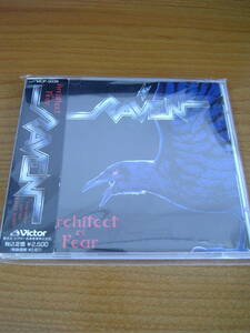 ◆廃盤 RAVEN/ARCHITECT OF FEAR◆レイブン NWOBHM スラッシュ・パワメタ 帯付貴重◆