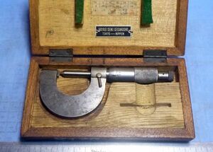 G636 micrometer outside Point new ... vessel 0-25mm used 