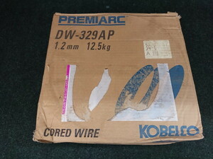 未使用保管品 KOBELCO コベルコ ステンレス鋼用フラックス入りワイヤ 溶接ワイヤー 1.2mm 12.5kg DW-329AP ①