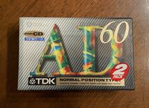 カセットテープ TDK AD60 2本セット　TDK CDingMETAL50 DENON HG54 未開封品_画像4