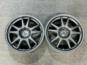 DUNLOP DIREZZA ST01F 17x8J+35 114.3-5H 17インチ ホイール 2本セット (ダンロップ/ディレッツァ